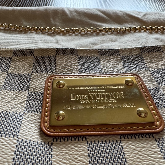 Louis Vuitton Eva Pochette Damier Azur Canvas Crossbody - Picture 3 of 13